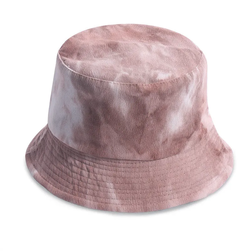 Tie Dye Print Reversible Women's Bucket Cap