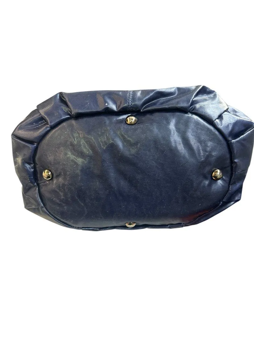 Tods Navy Satchel Bag (H30 x L27 x W17 cm)