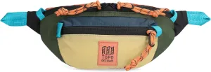 Topo Designs Mountain Waist Pack, Hip Bag, 100% Recycled Nylon Construction, 2L capacity, YKK Zips