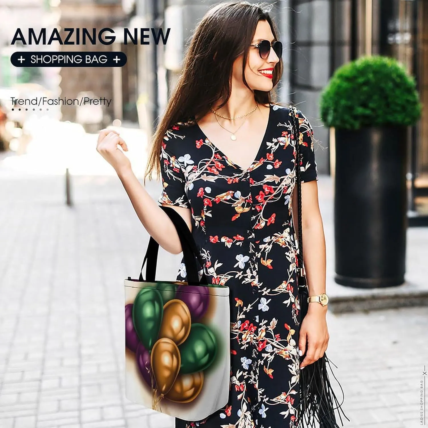 Tote Bag for Women Grocery Bag African Leopard on Rock Foldable Shopping Bags Reusable Large Tote Bag