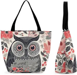 Tote Bag for Women Grocery Bag Hearts Foldable Shopping Bags Reusable Large Tote Bag