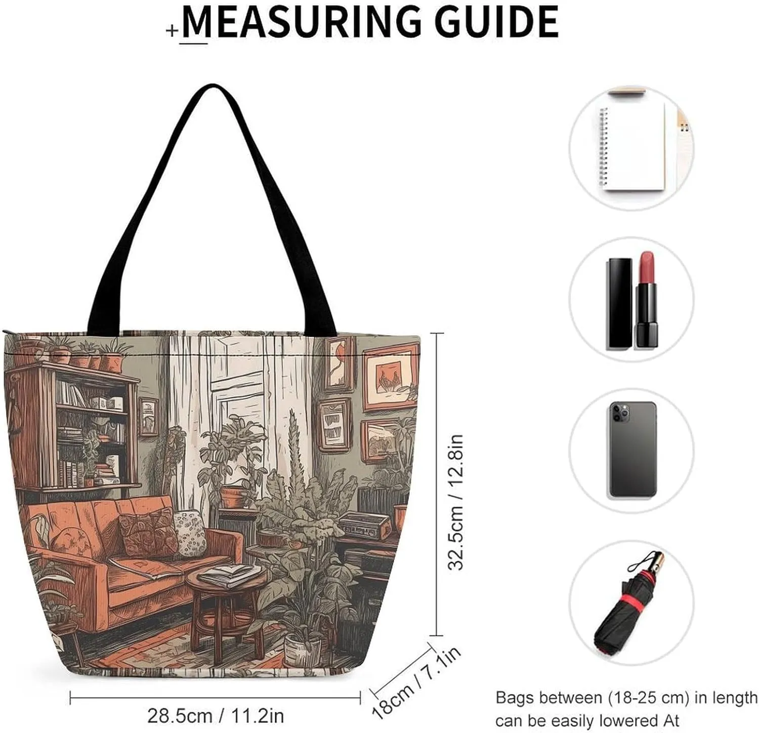 Tote Bag for Women Grocery Bag Several Blueberries Foldable Shopping Bags Reusable Large Tote Bag