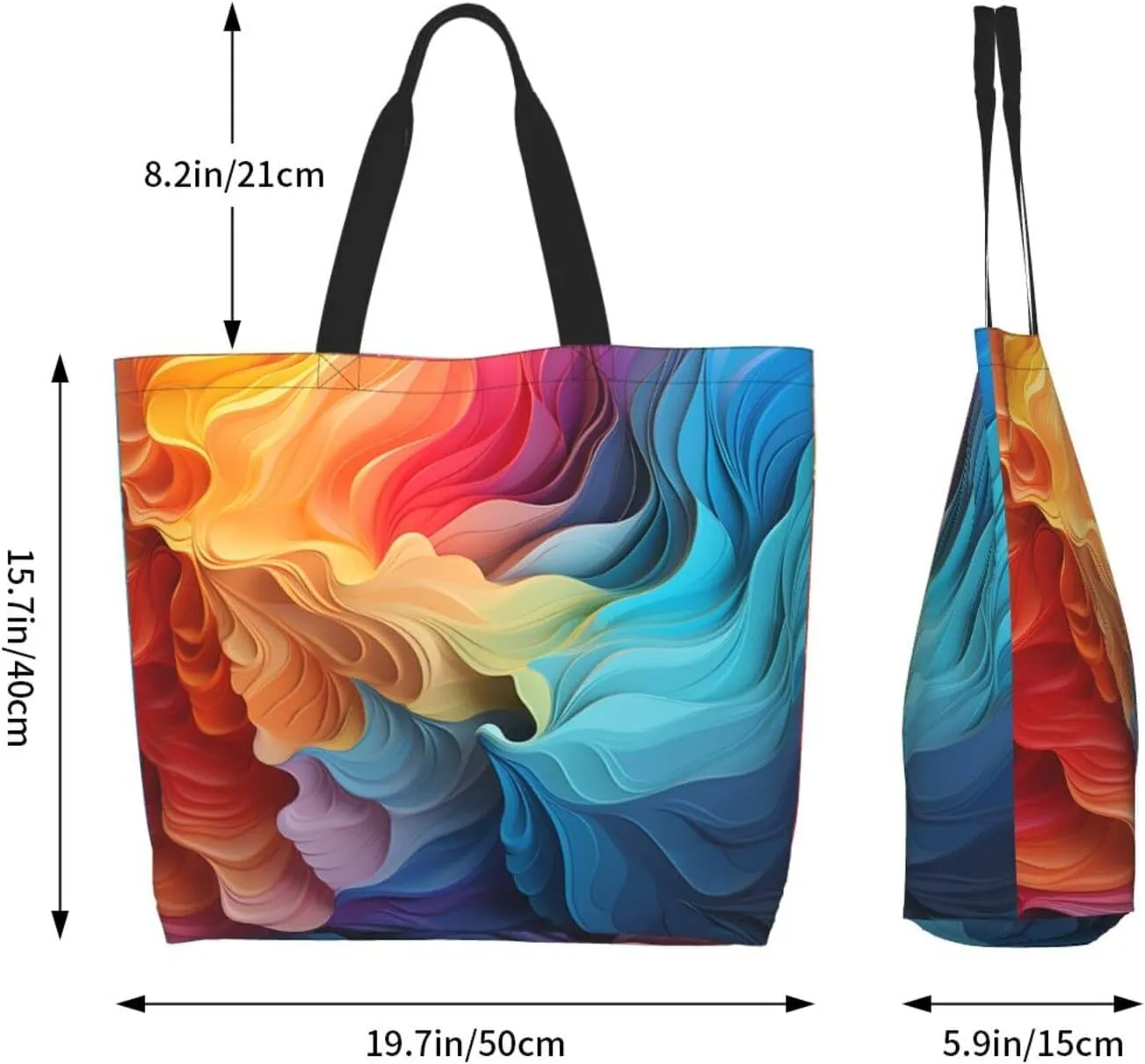 Tote Bag for Women Reusable Grocery Bag Shopping Bag Dalmatian Tote Bags Handbag Foldable Shoulder Bag