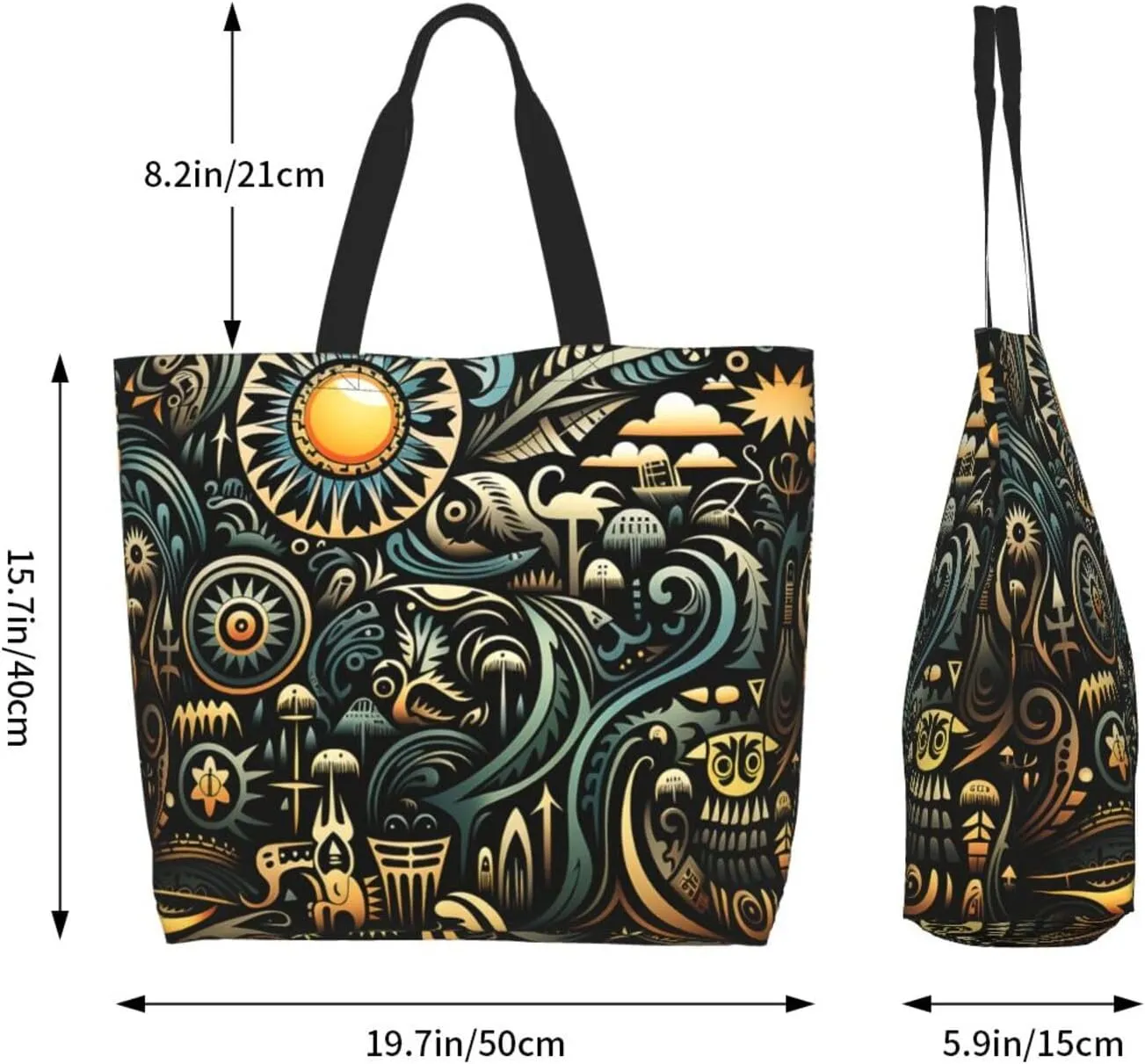 Tote Bag for Women Reusable Grocery Bag Shopping Bag Dalmatian Tote Bags Handbag Foldable Shoulder Bag