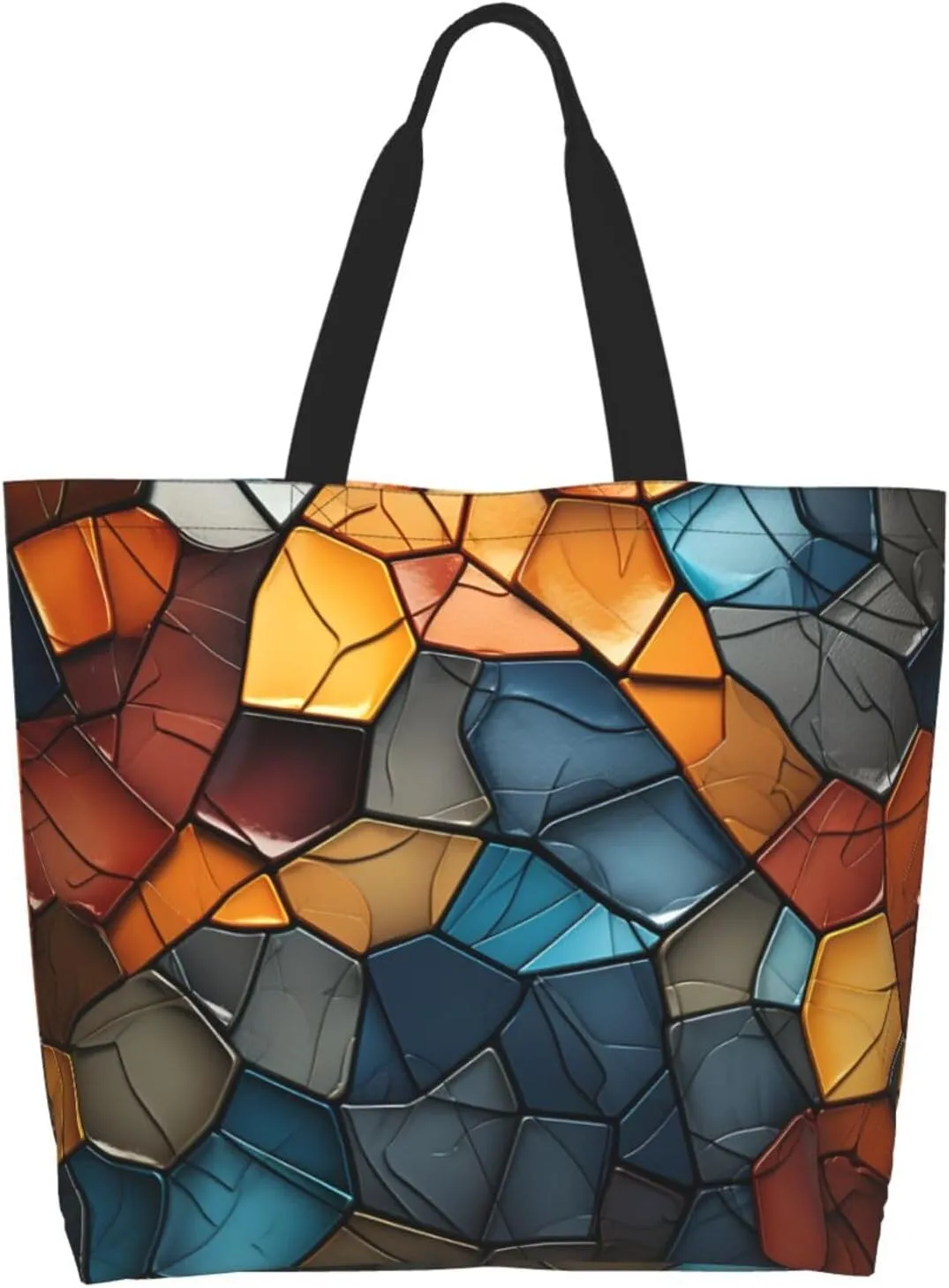 Tote Bag for Women Reusable Grocery Bag Shopping Bag Golden Dust Tote Bags Handbag Foldable Shoulder Bag
