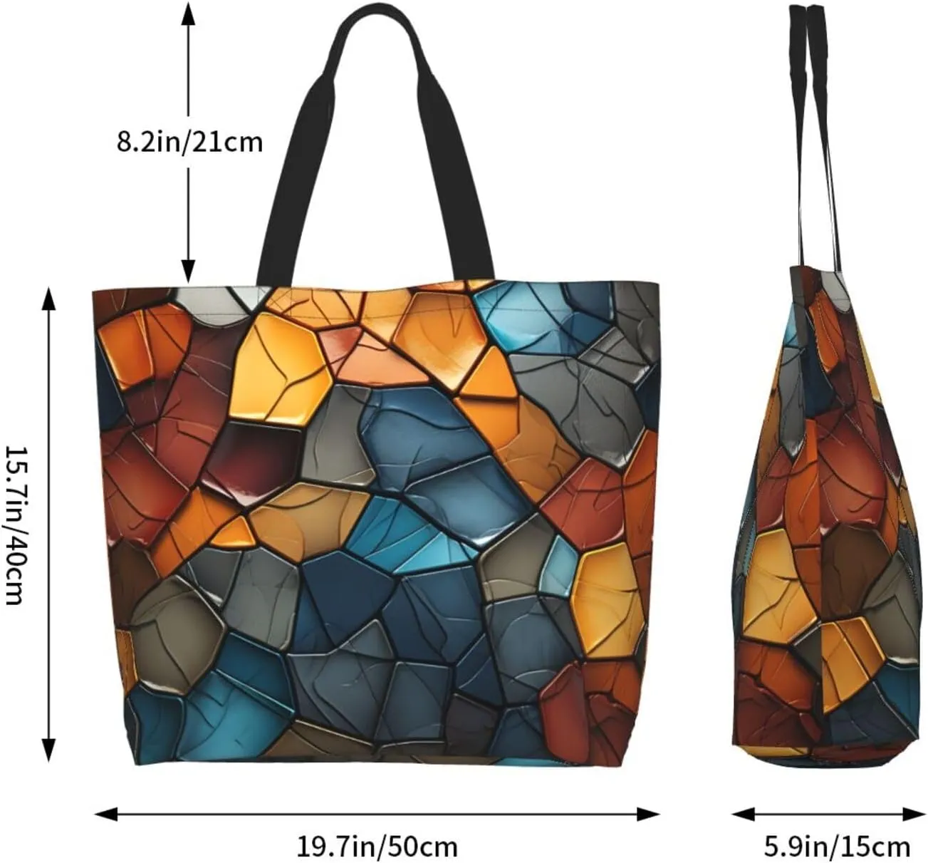 Tote Bag for Women Reusable Grocery Bag Shopping Bag Golden Dust Tote Bags Handbag Foldable Shoulder Bag