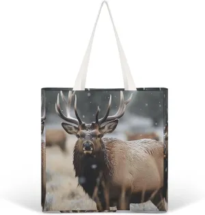 Tote Bag Laptop Handbag Classical Pattern Flowers Grocery Bag Canvas Shoulder Bag Crossbody Bag for Travel