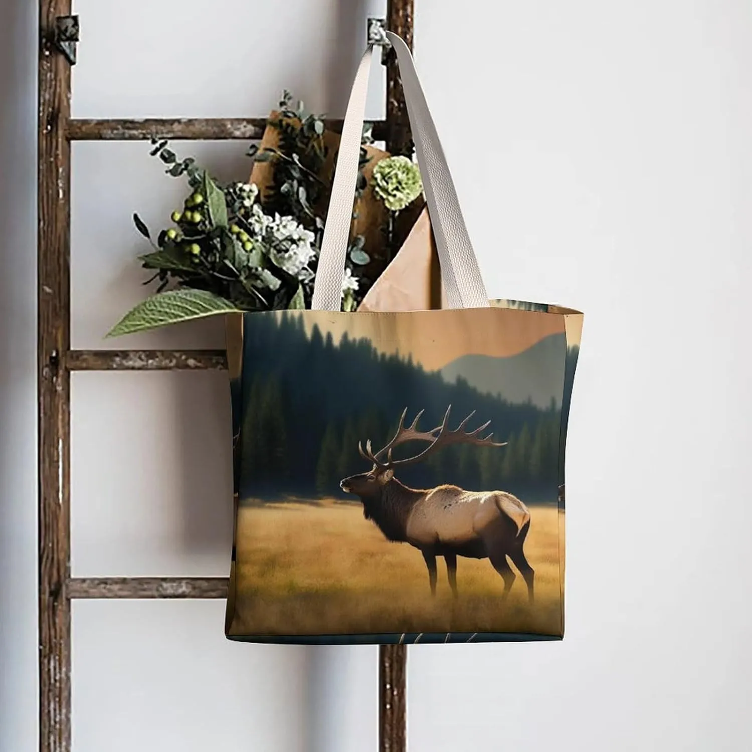 Tote Bag Laptop Handbag Farm Sunflower Grocery Bag Canvas Shoulder Bag Crossbody Bag for Travel