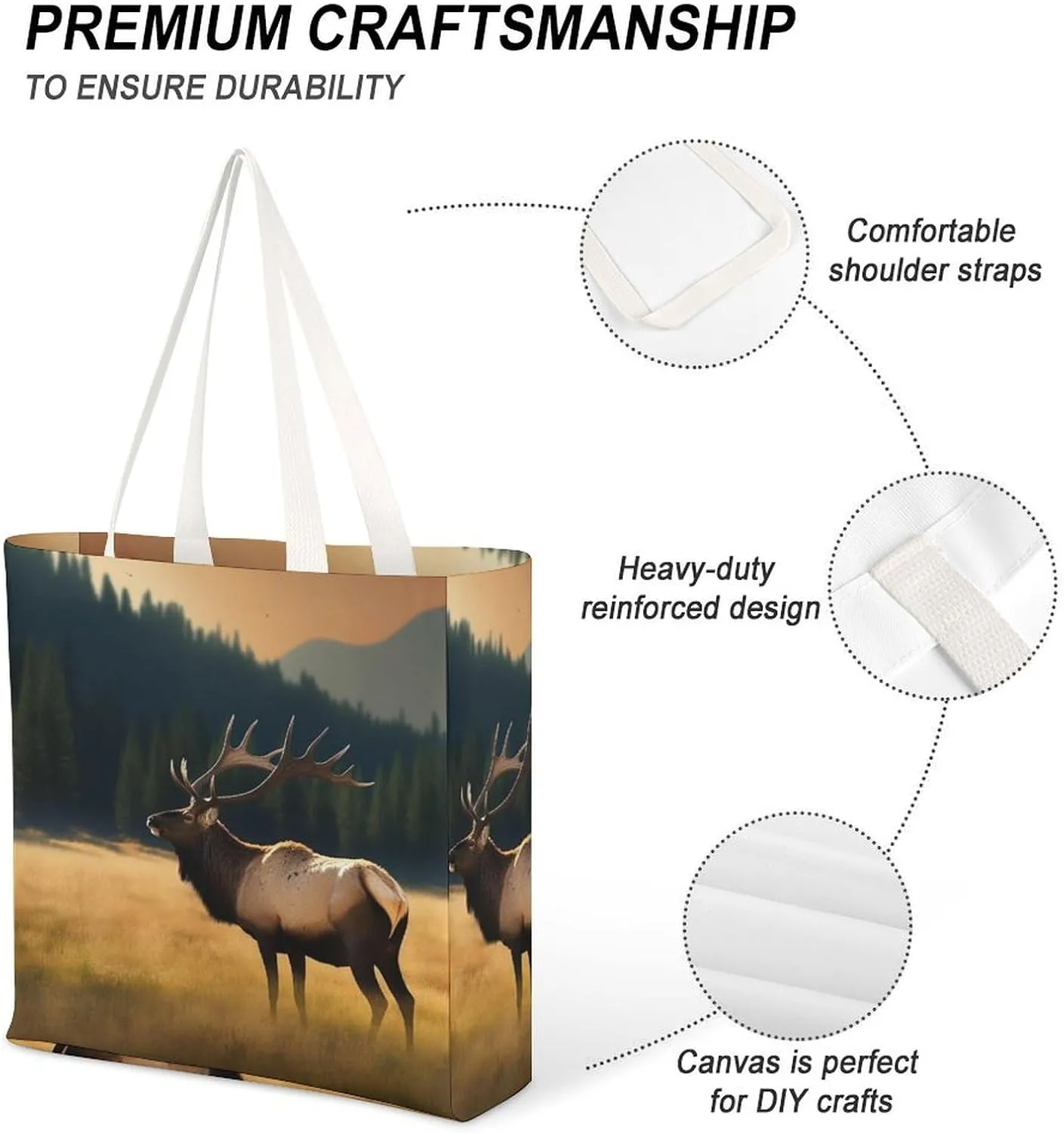 Tote Bag Laptop Handbag Farm Sunflower Grocery Bag Canvas Shoulder Bag Crossbody Bag for Travel