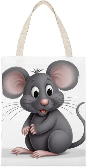 Tote Bag Laptop Handbag Harp Seal Painting Grocery Bag Canvas Shoulder Bag Crossbody Bag for Travel