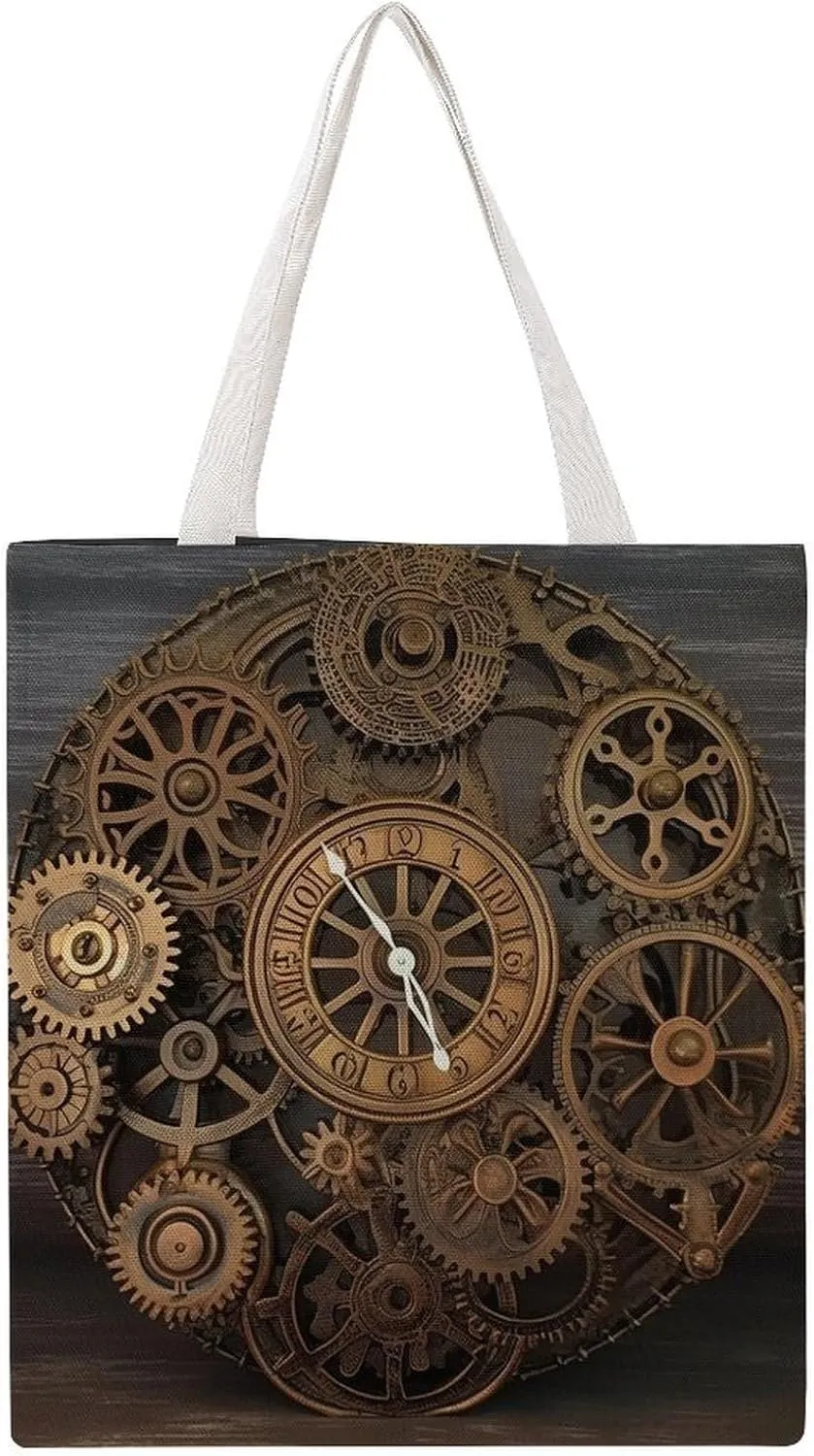 Tote Bag Laptop Handbag The Silent Monkey Grocery Bag Canvas Shoulder Bag Crossbody Bag for Travel