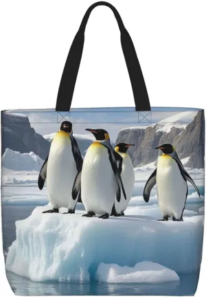 Tote Bag Large Capacity Grocery Bag With Zipper Pitbull Dogs Shopping Bag Shoulder Bag for Women