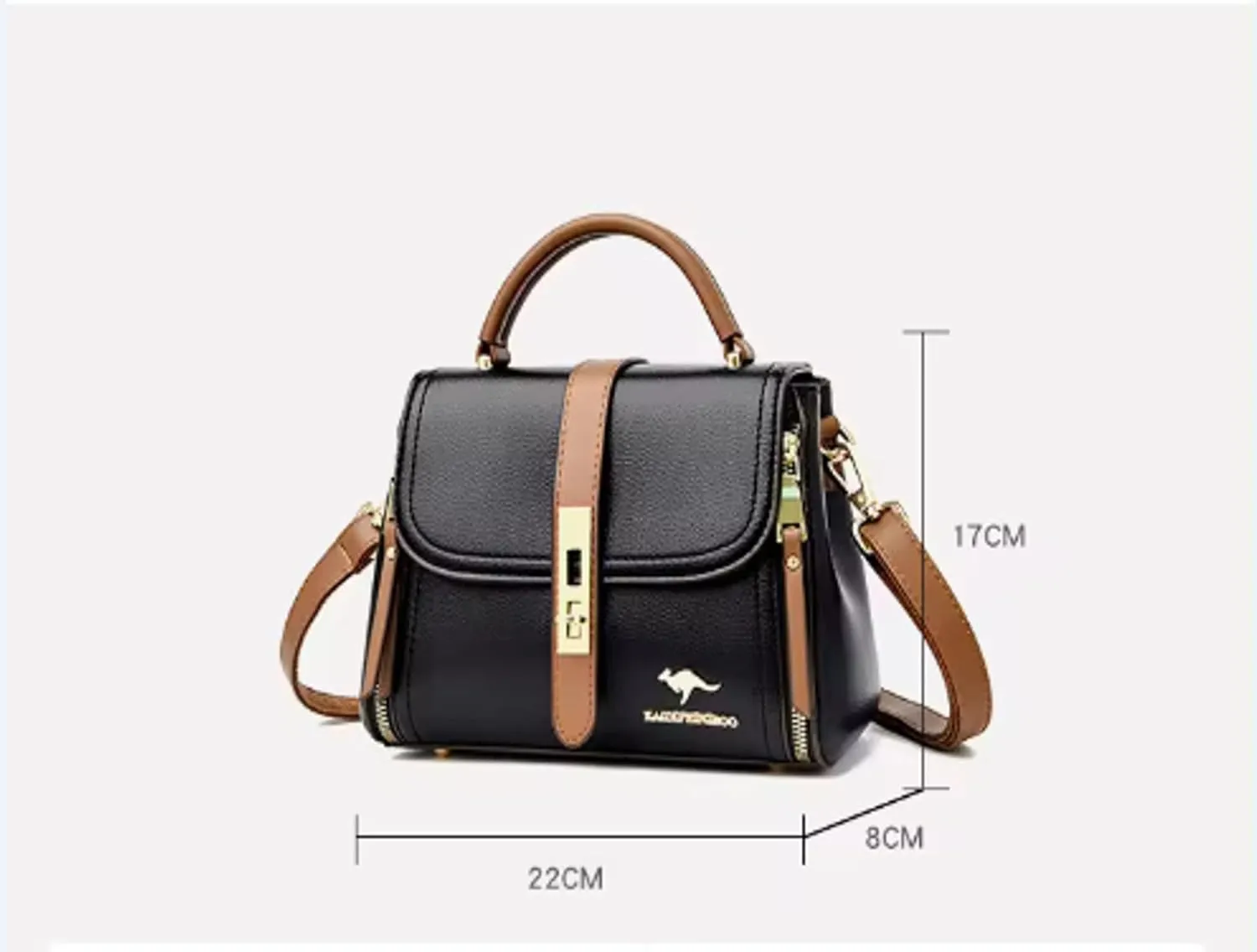 Trendy Leather Top Handle Crossbody Handbags For Women Popular Shoulder Purse For Women Luxury Small Satchel Purse For Women