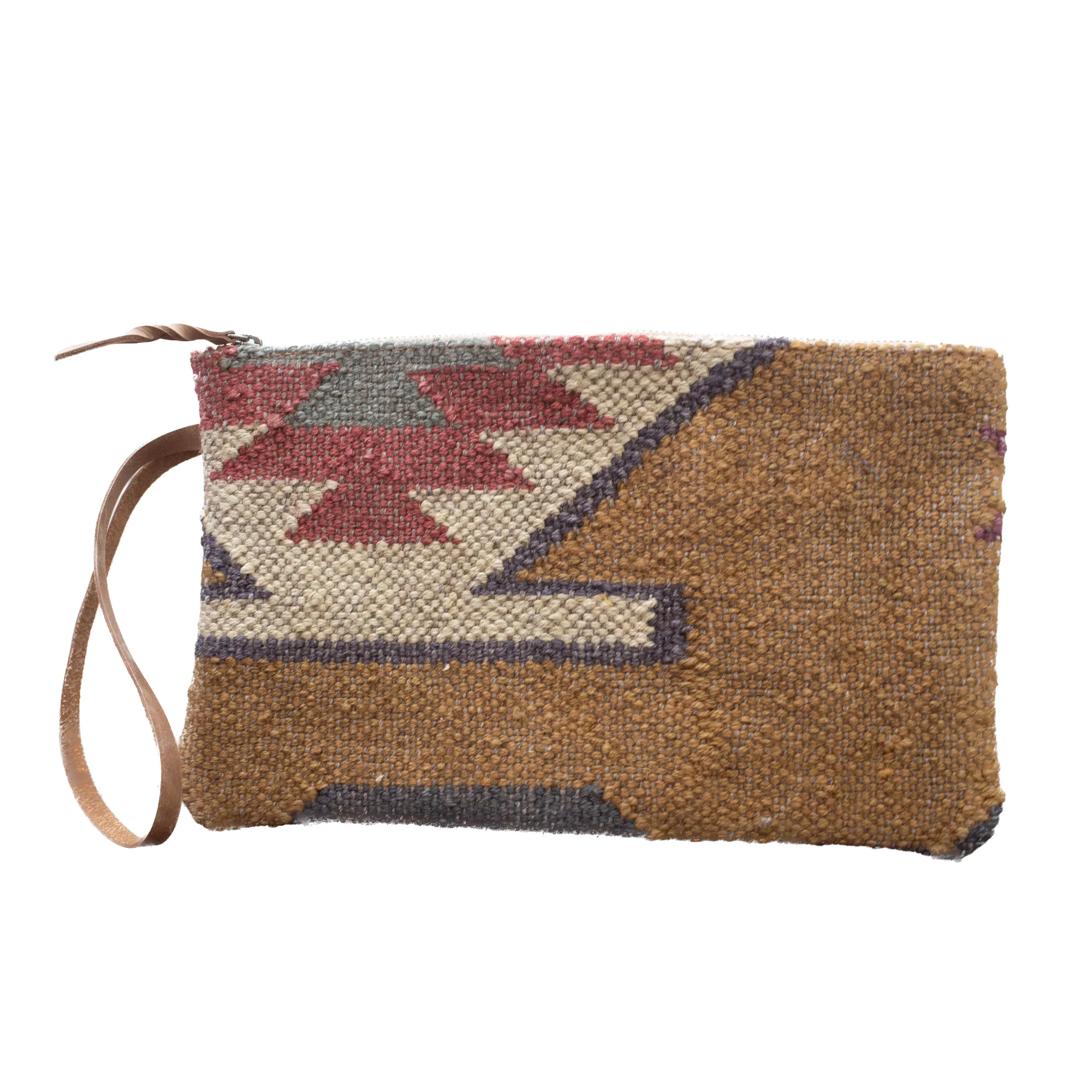 Tribal Print Kilim Clutch