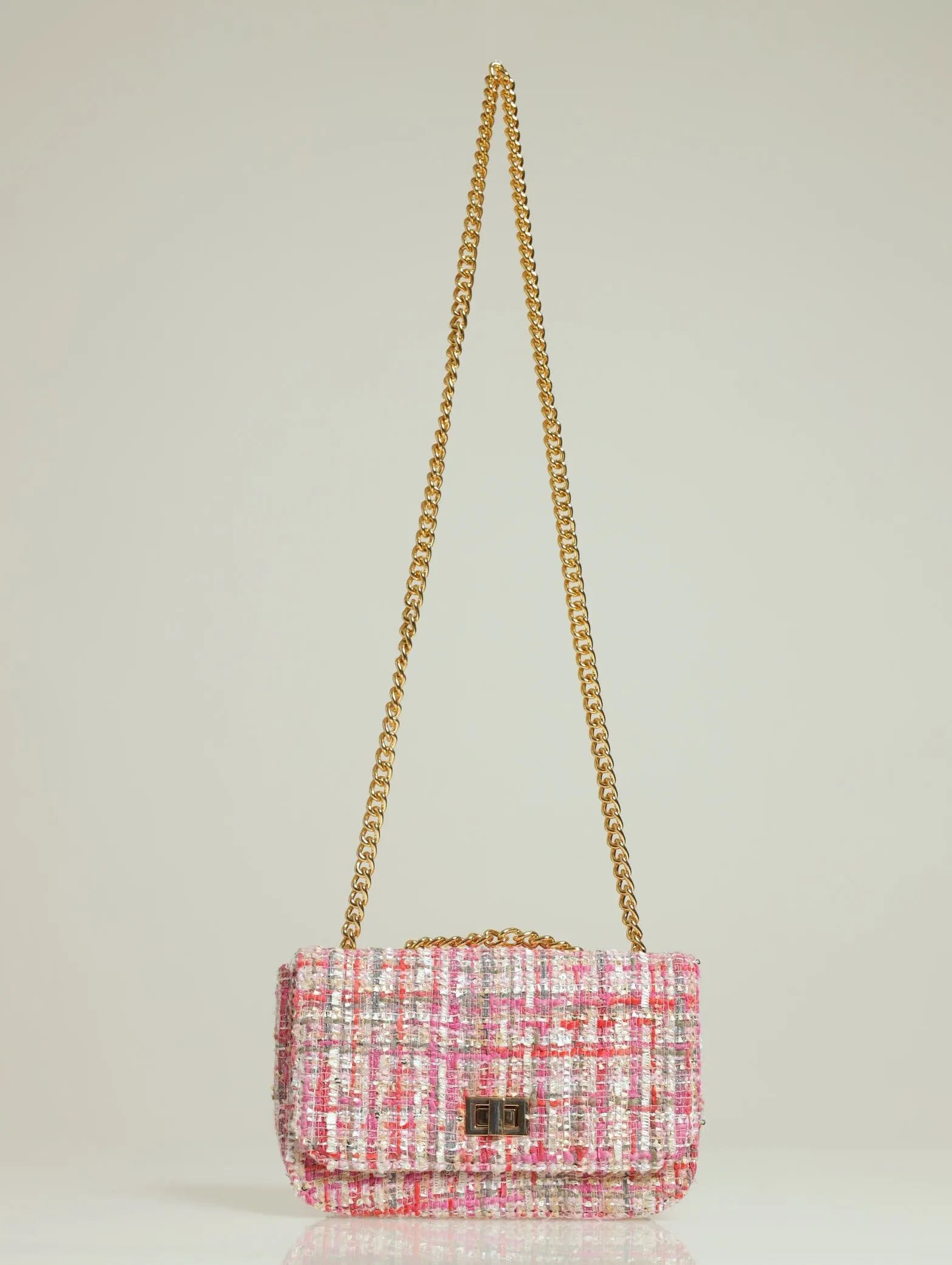 Tweed Satchel