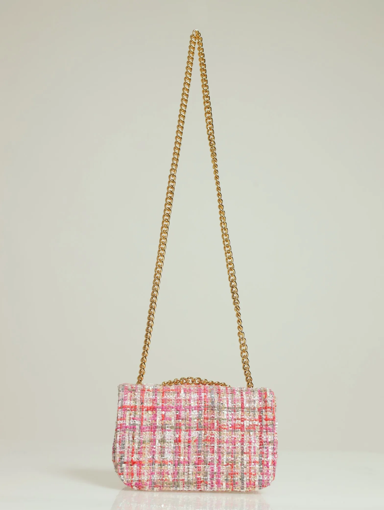 Tweed Satchel