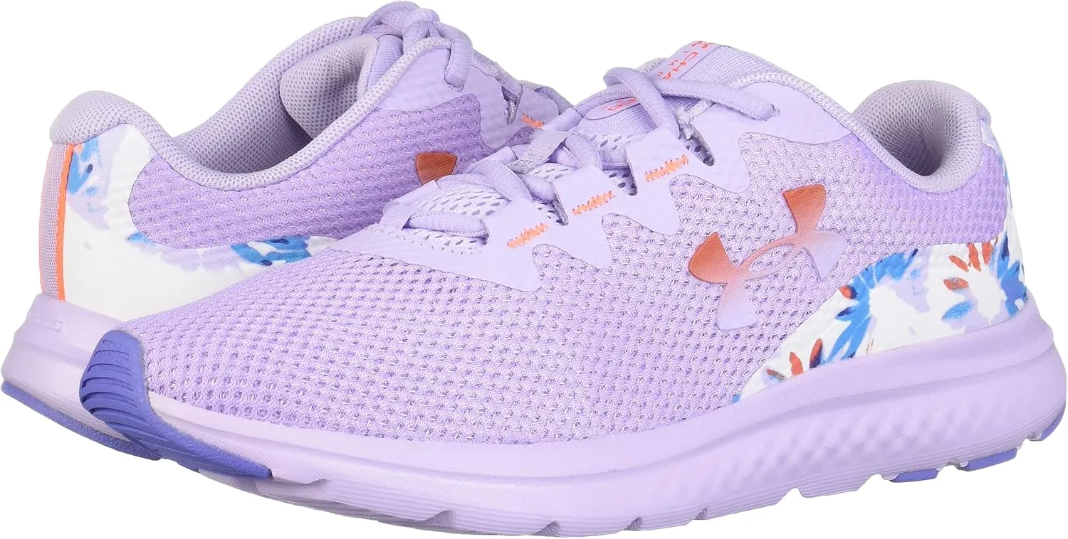 Under Armour Charged Impulse 3 Tennis Shoes for Women – Cushioned Midsole – Embedded Sockliner – Round Toe