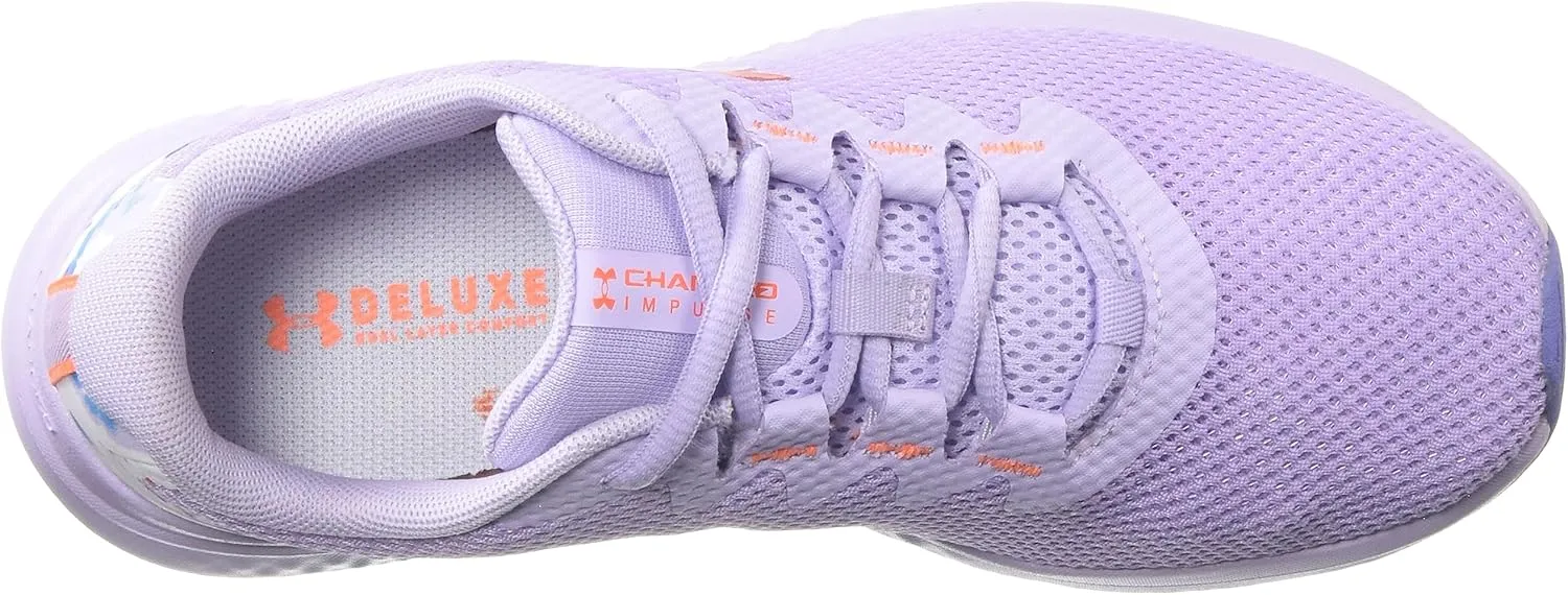 Under Armour Charged Impulse 3 Tennis Shoes for Women – Cushioned Midsole – Embedded Sockliner – Round Toe
