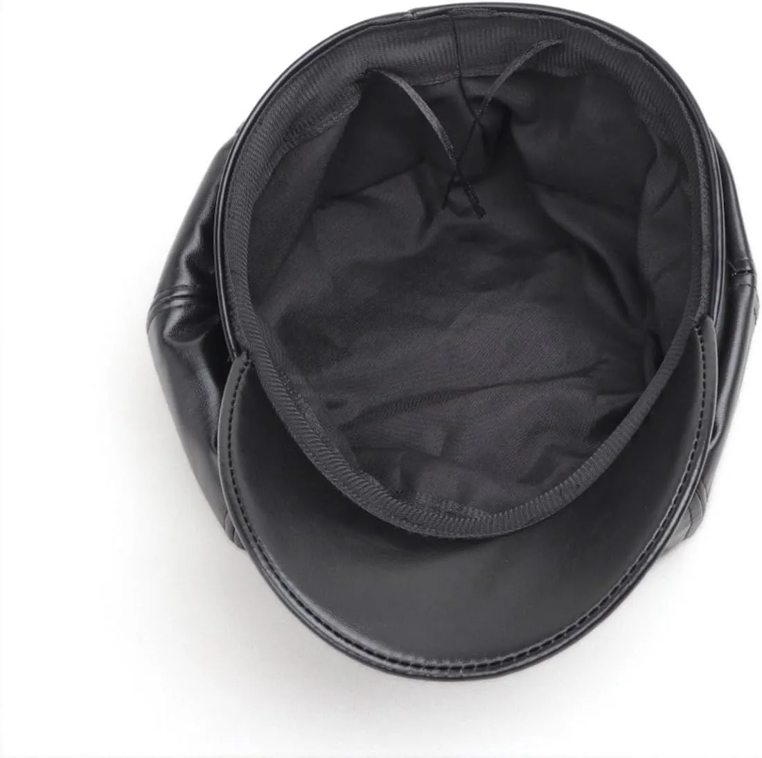 Unisex Black Bucket Hat Waterproof Rain Hat Reversible Shiny Rave Bucket Hat for Concert Festival
