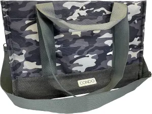 Urban Explorer 60L Premium Open Top Duffle Bag Grey Camo