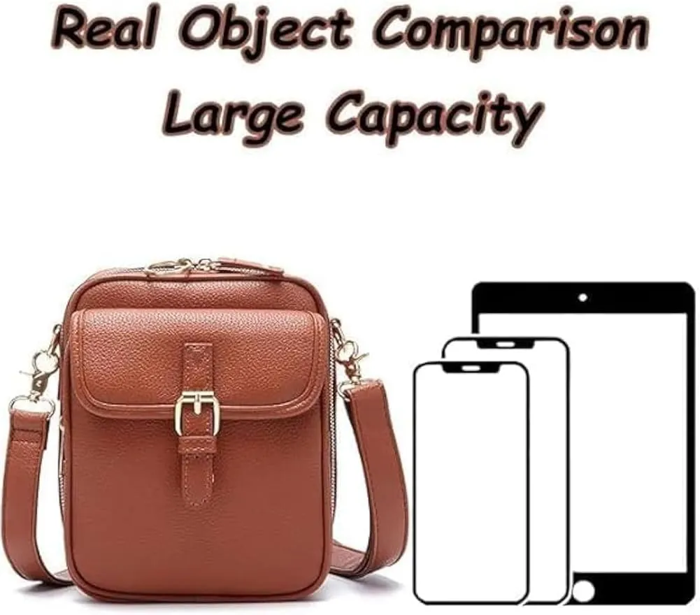 Urvashi Crossbody Leather Bag, Collaboraten1 Crossbody Leather Bag, Anti Theft Shoulder Bags