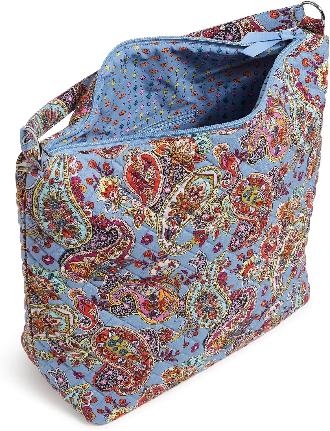 Vera Bradley Women's Cotton Oversized Hobo Shoulder Bag