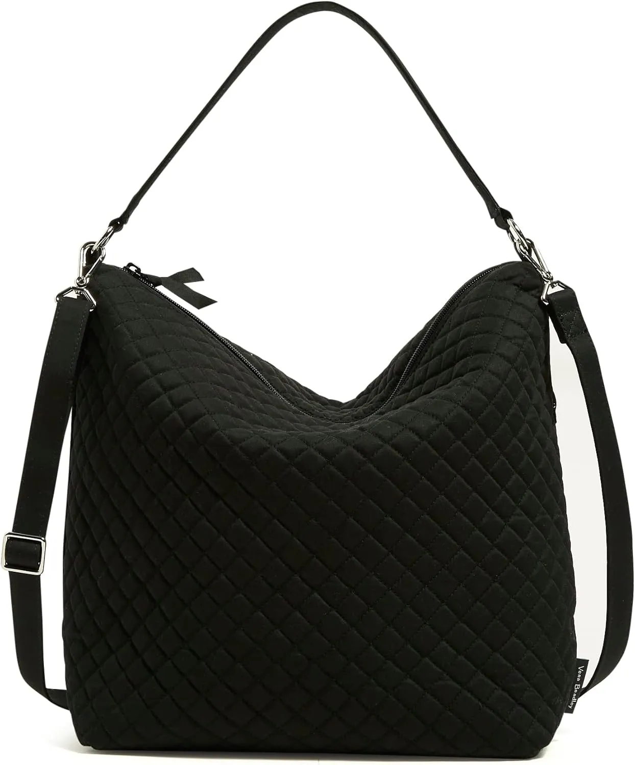 Vera Bradley Women's Cotton Oversized Hobo Shoulder Bag