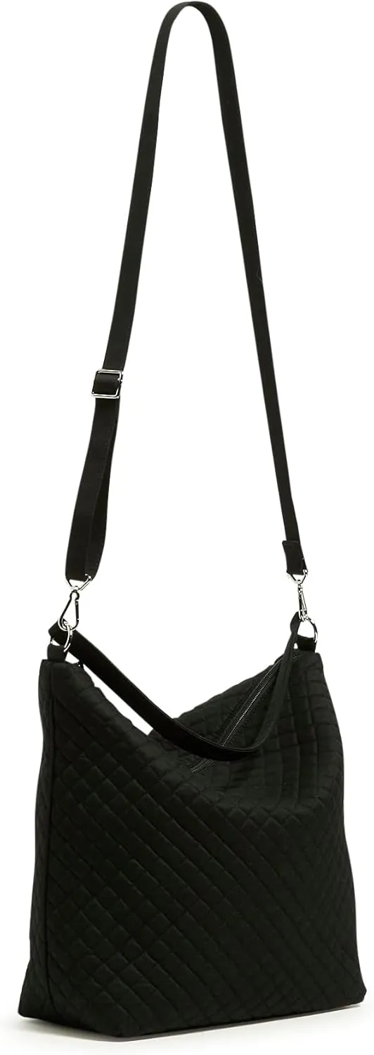 Vera Bradley Women's Cotton Oversized Hobo Shoulder Bag