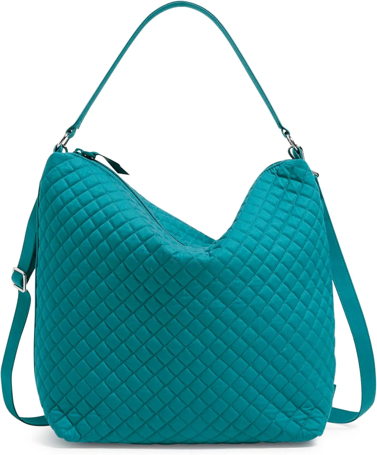 Vera Bradley Women's Cotton Oversized Hobo Shoulder Bag