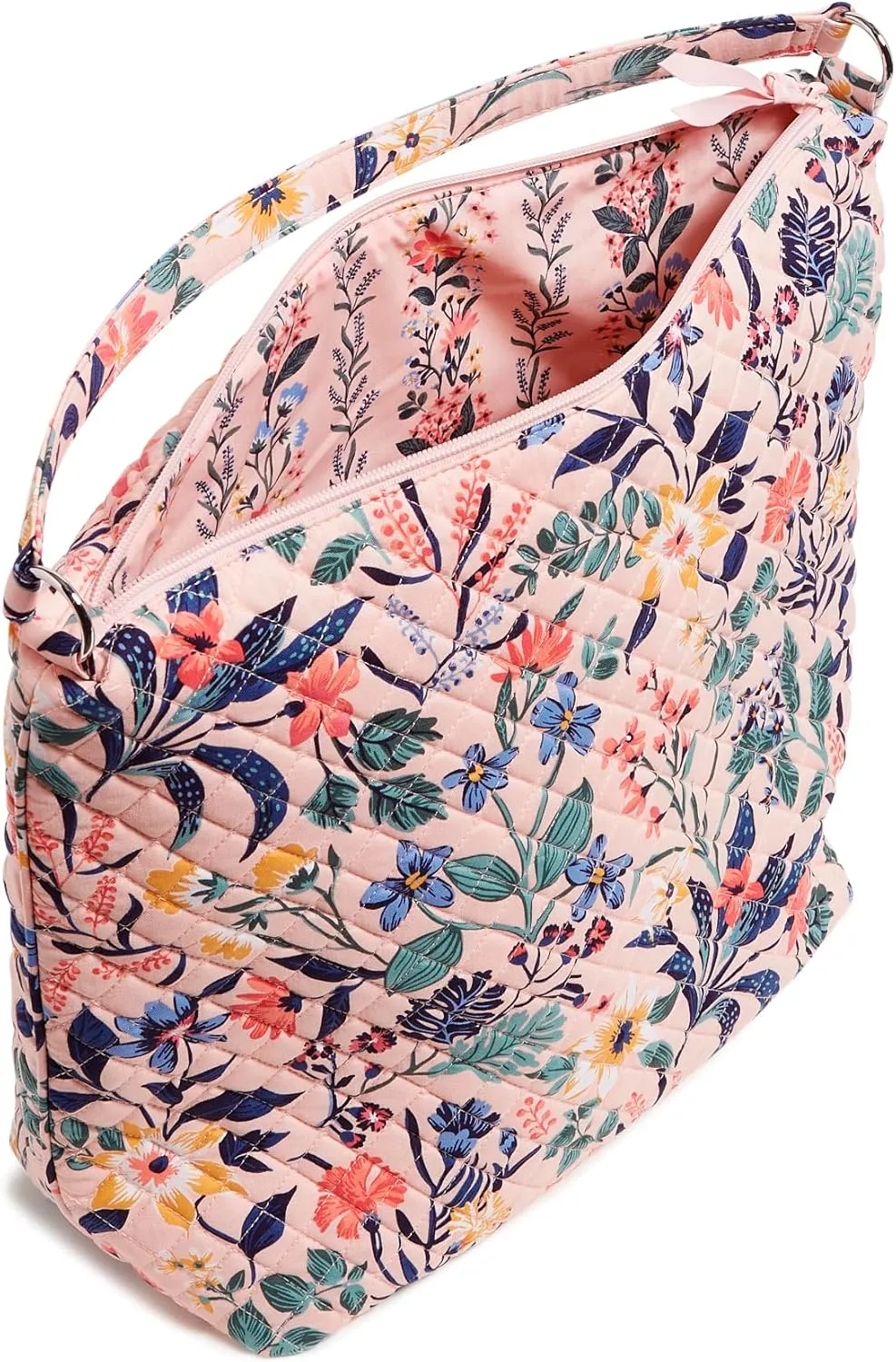 Vera Bradley Women's Cotton Oversized Hobo Shoulder Bag