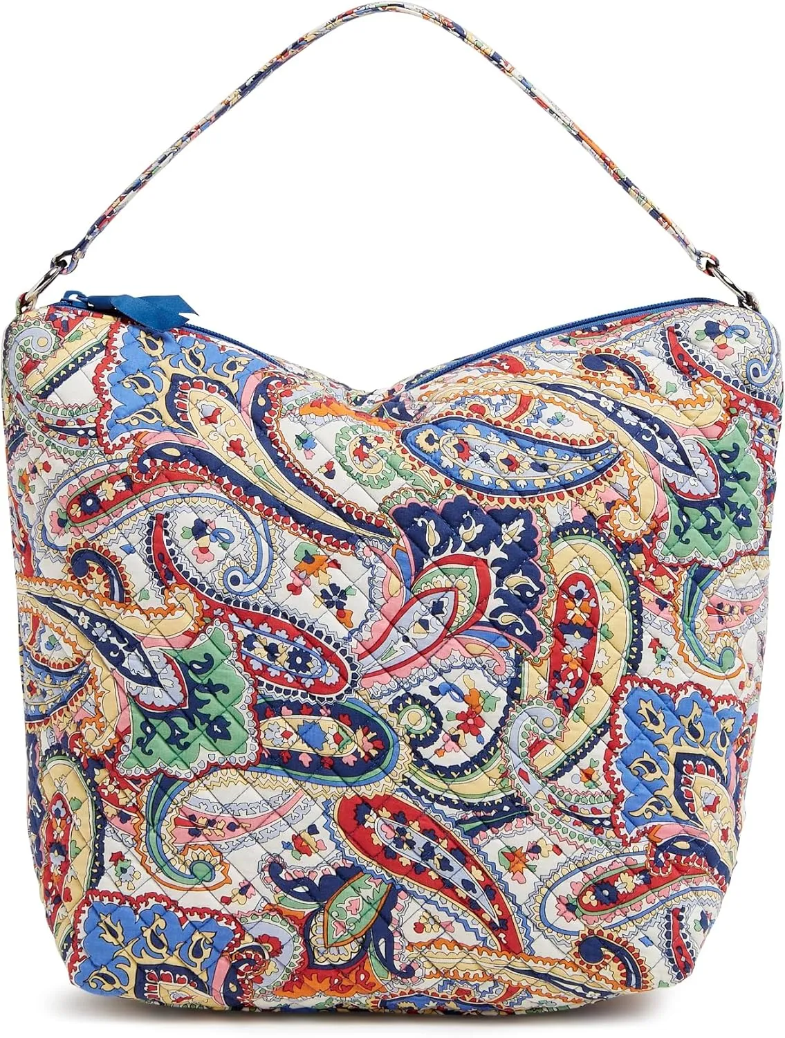 Vera Bradley Women's Cotton Oversized Hobo Shoulder Bag