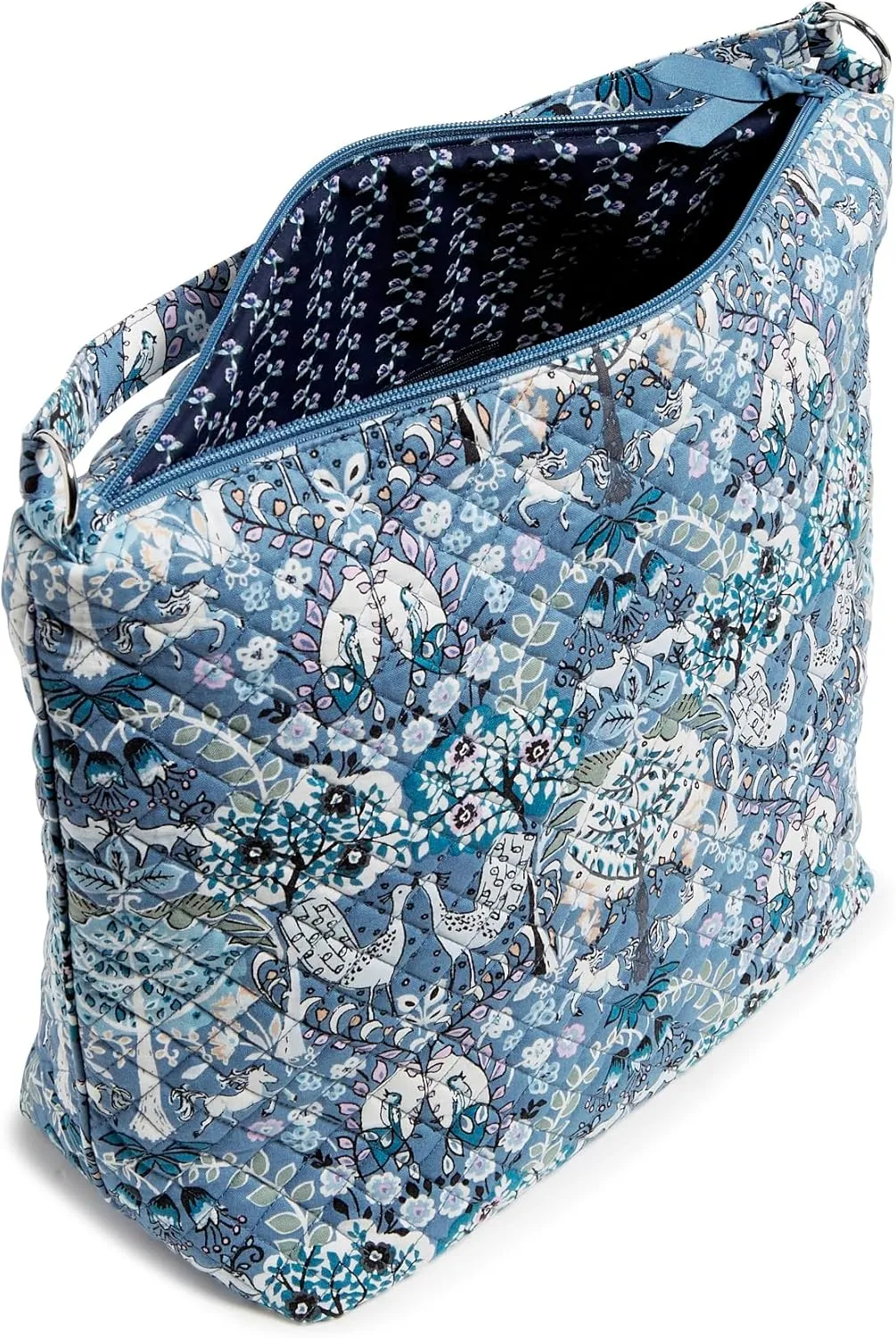 Vera Bradley Women's Cotton Oversized Hobo Shoulder Bag