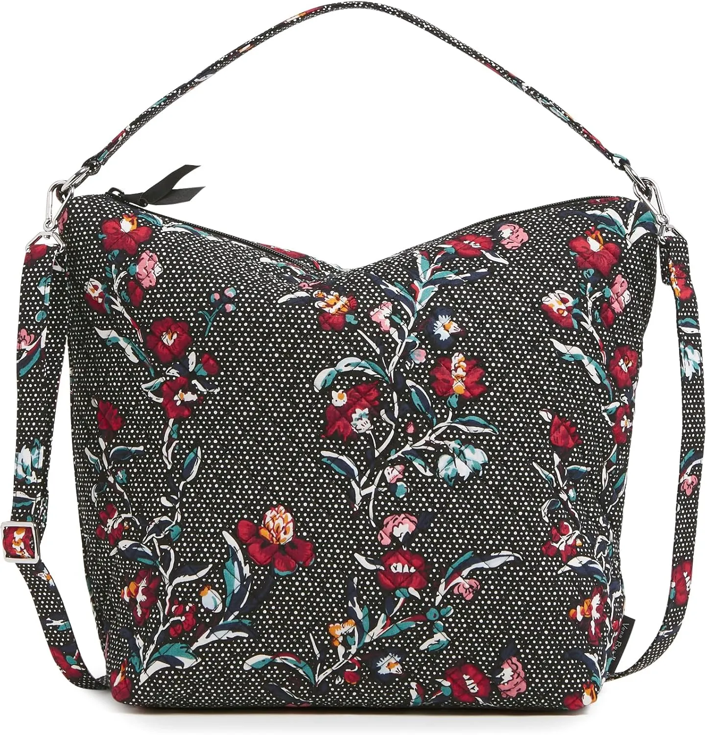 Vera Bradley Women's Cotton Oversized Hobo Shoulder Bag