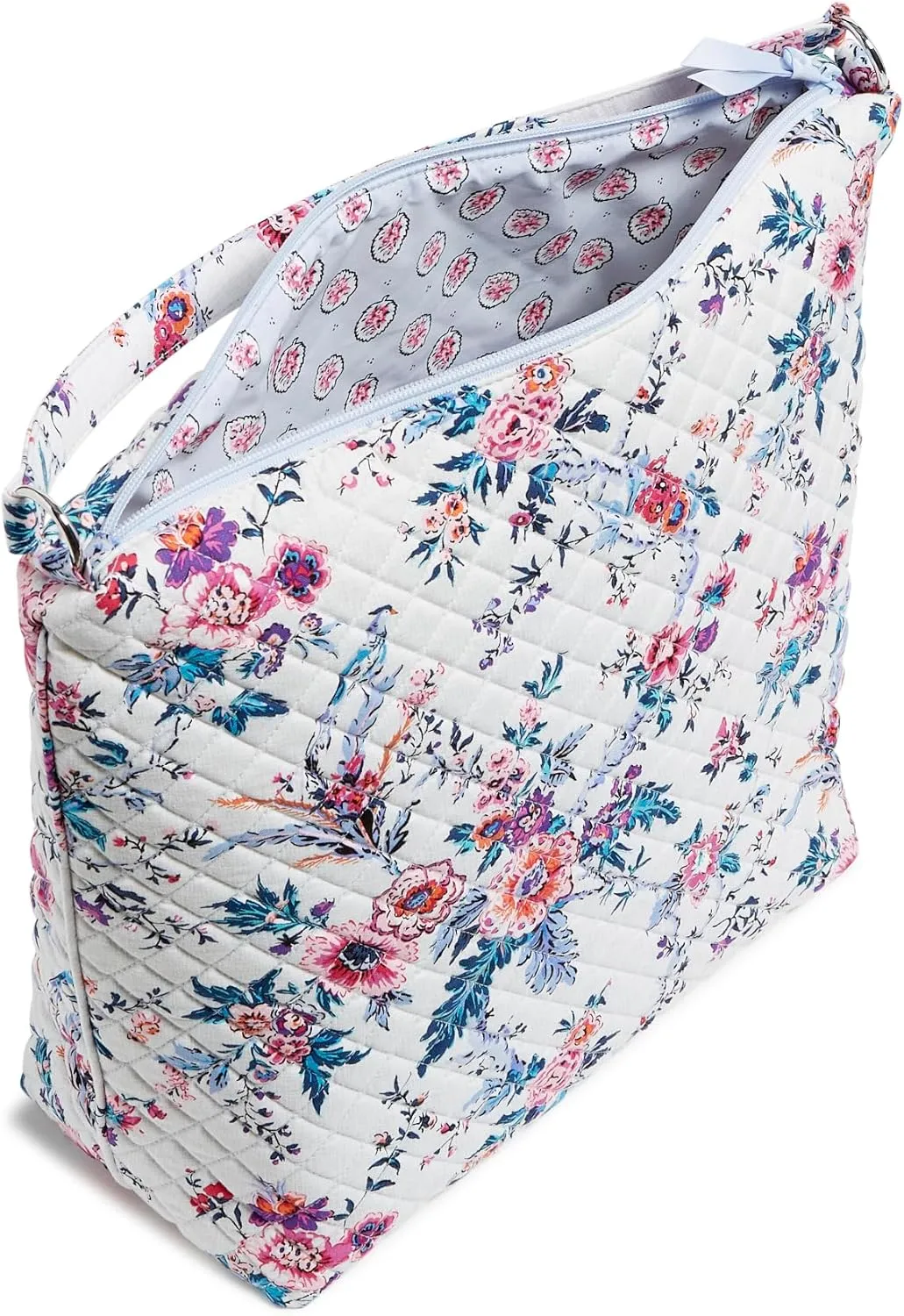 Vera Bradley Women's Cotton Oversized Hobo Shoulder Bag