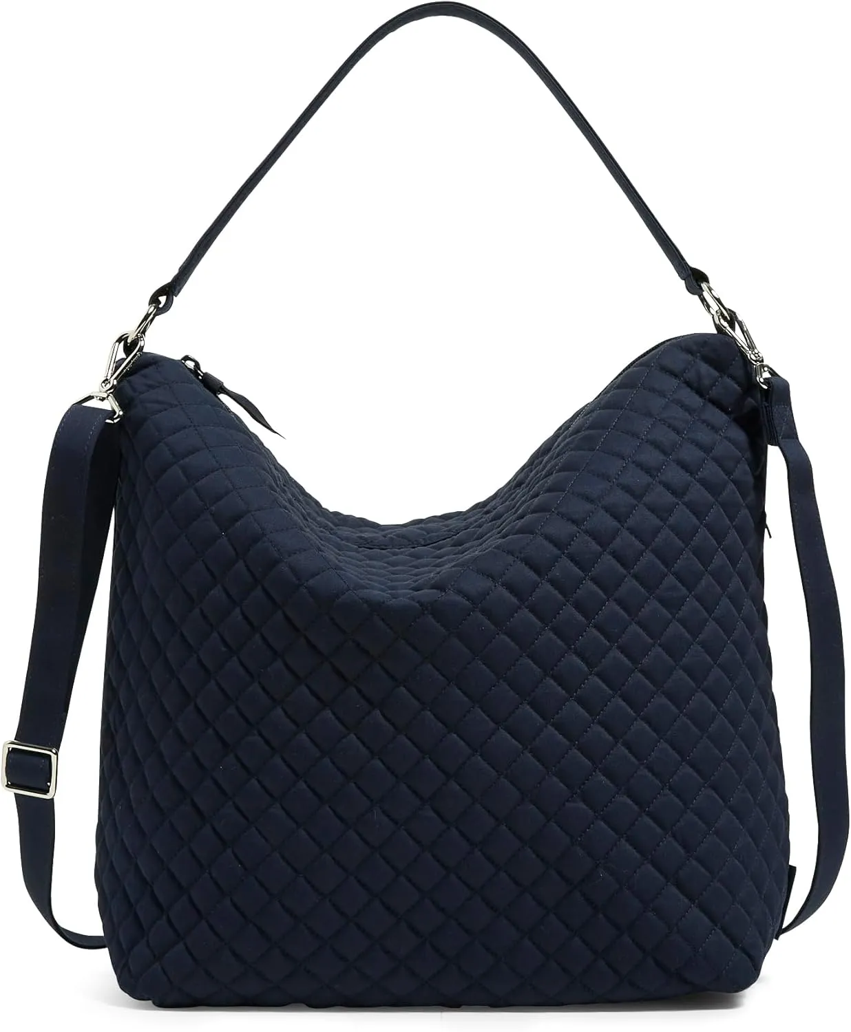 Vera Bradley Women's Cotton Oversized Hobo Shoulder Bag