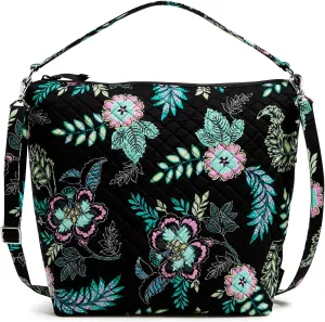 Vera Bradley Women's Cotton Oversized Hobo Shoulder Bag