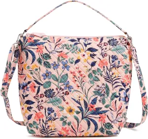 Vera Bradley Women's Cotton Oversized Hobo Shoulder Bag