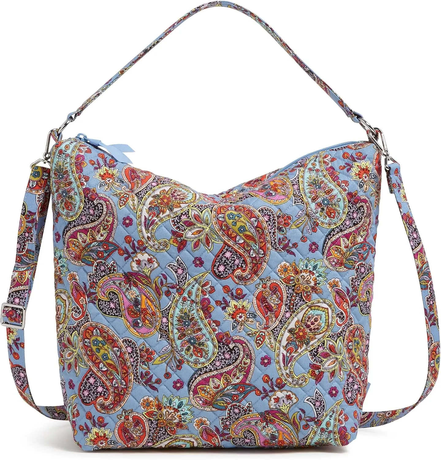 Vera Bradley Women's Cotton Oversized Hobo Shoulder Bag
