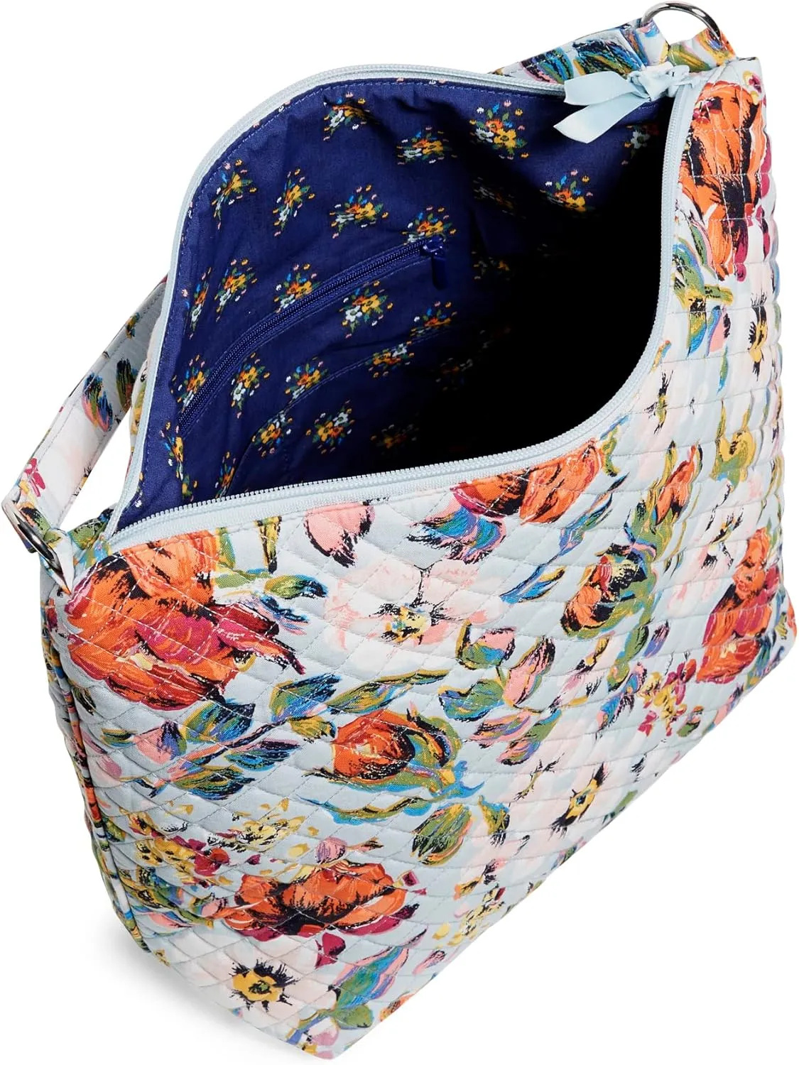Vera Bradley Women's Cotton Oversized Hobo Shoulder Bag
