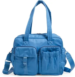 Vera Bradley Women's Cotton Utility Oversized Travel Tote Travel Bag