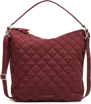 Vera Bradley Women's Performance Twill Oversized Hobo Shoulder Bag