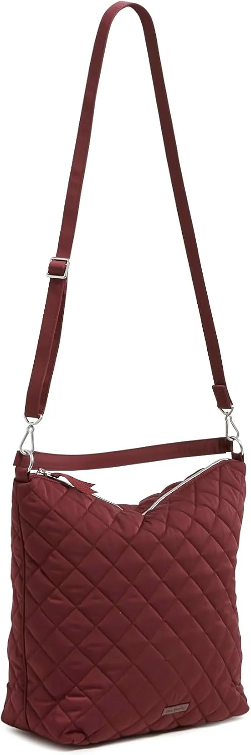 Vera Bradley Women's Performance Twill Oversized Hobo Shoulder Bag