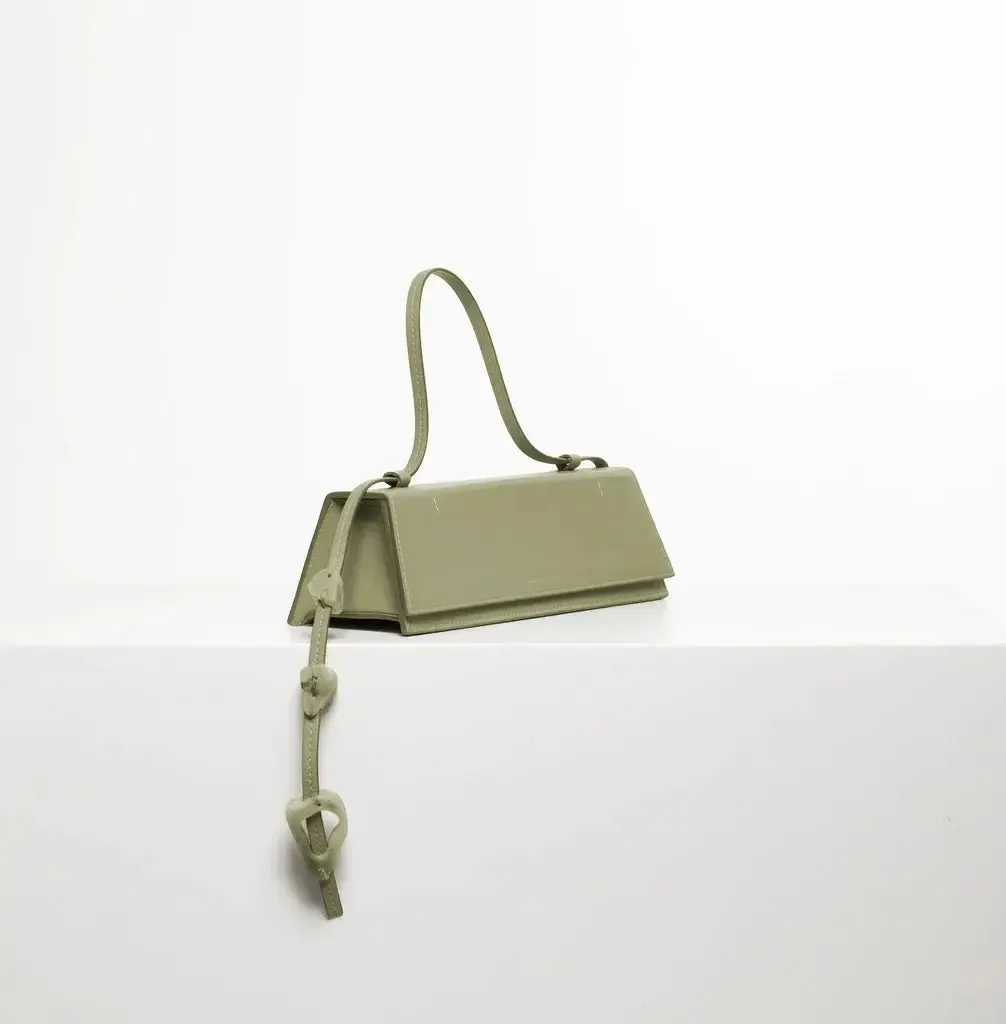 VIA | MINT Leather Handbag by NATURAE SACRA