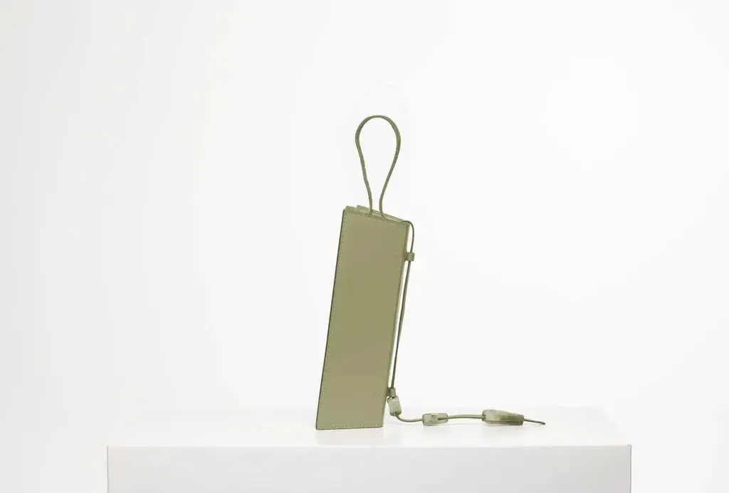 VIA | MINT Leather Handbag by NATURAE SACRA