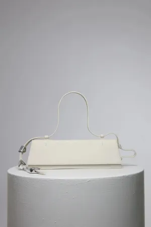 VIA | OFF WHITE METAL Leather Handbag by NATURAE SACRA