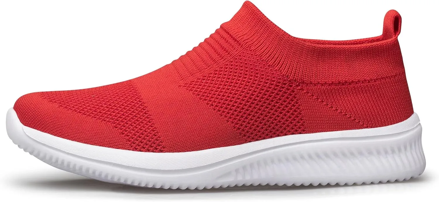 vibdiv Walking Shoes Women Casual Sock Sneakers Lightweight Comfy Breathable Pull-on Zapatillas de Mujer