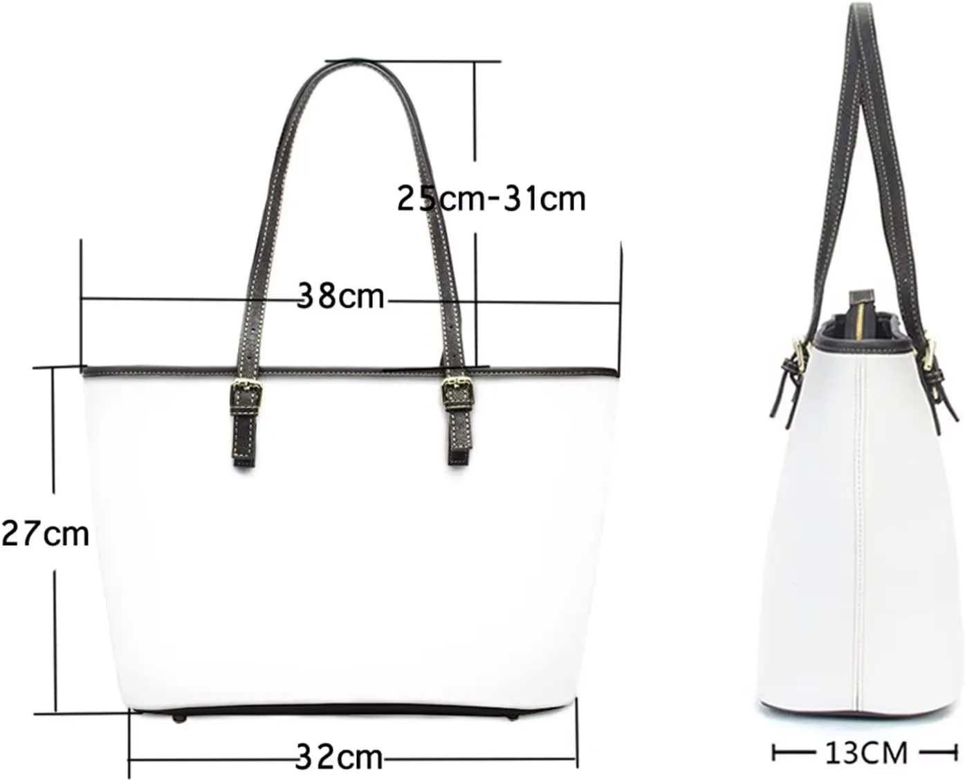 Women Pu Leather Purse Accessories Fashion Work Office Shopping Tote Shoulder Bags School Teacher Handbags