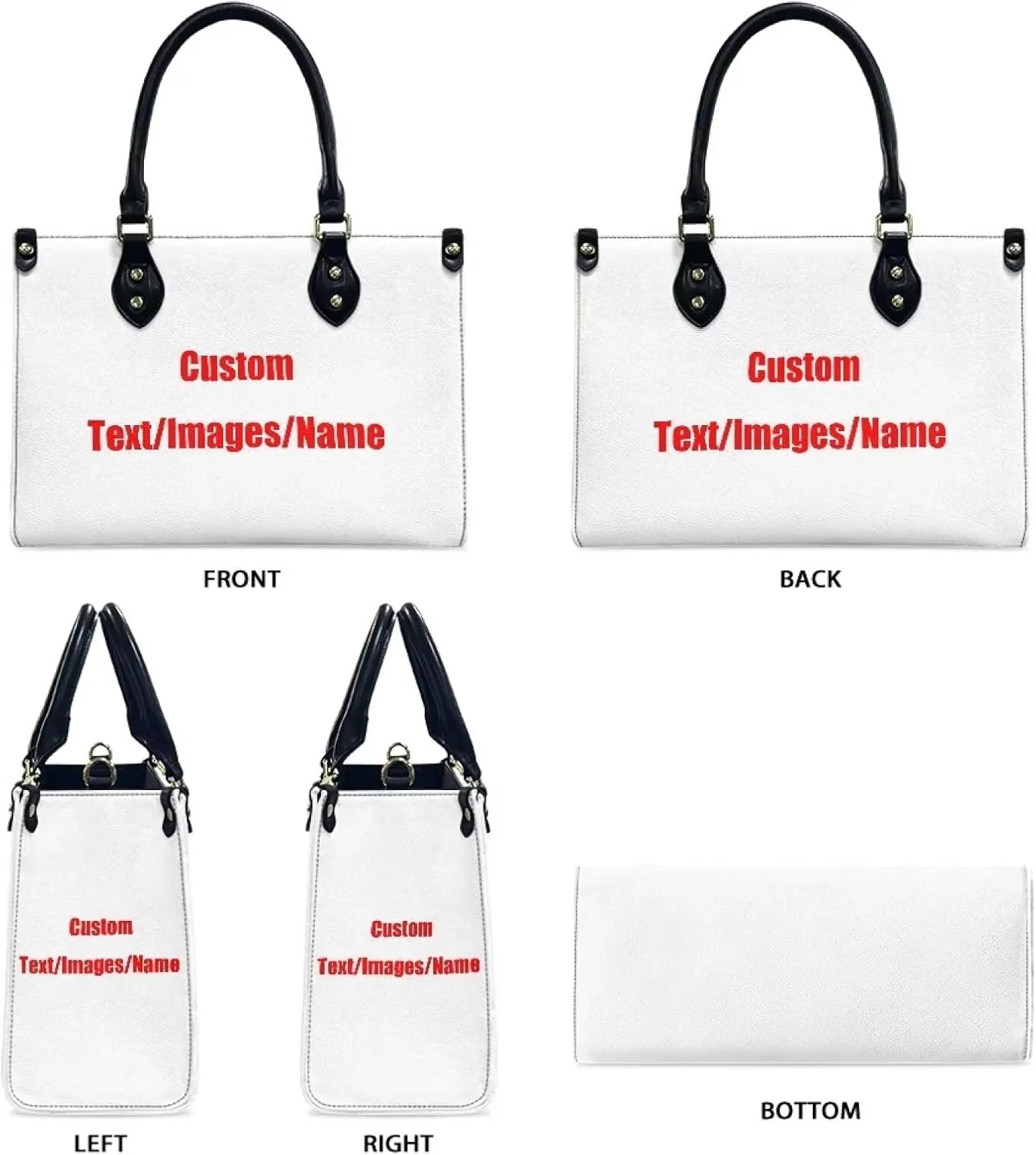 Women Purses and Handbag Top Handle Bags Vegan Leather Shoulder Tote Bags Satchel Purses for Travel Work Shopping