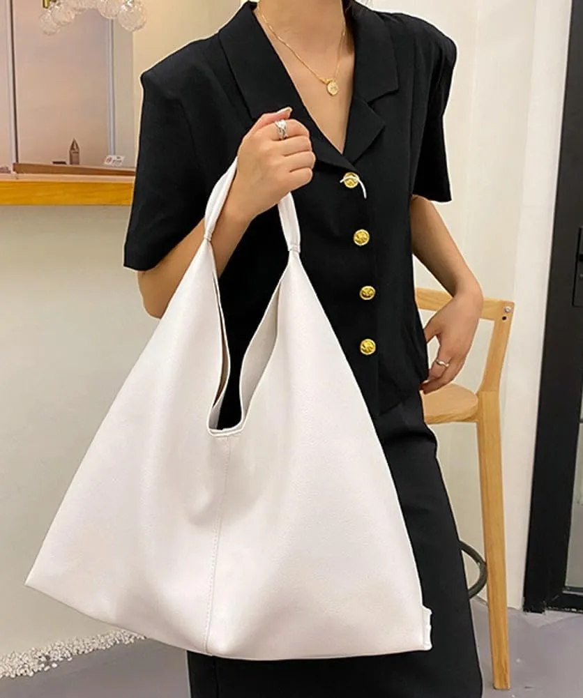 Women Soft Tote Bags Satchel Handbags PU Leather Shoulder Bag Work Dating Travel 2024