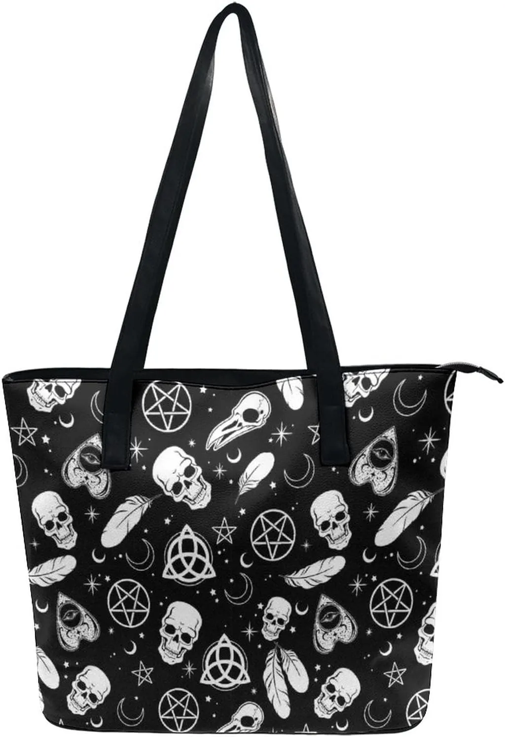 Women Tote Bags Top Handle Satchel Handbags PU Leather Shoulder Tote Bag